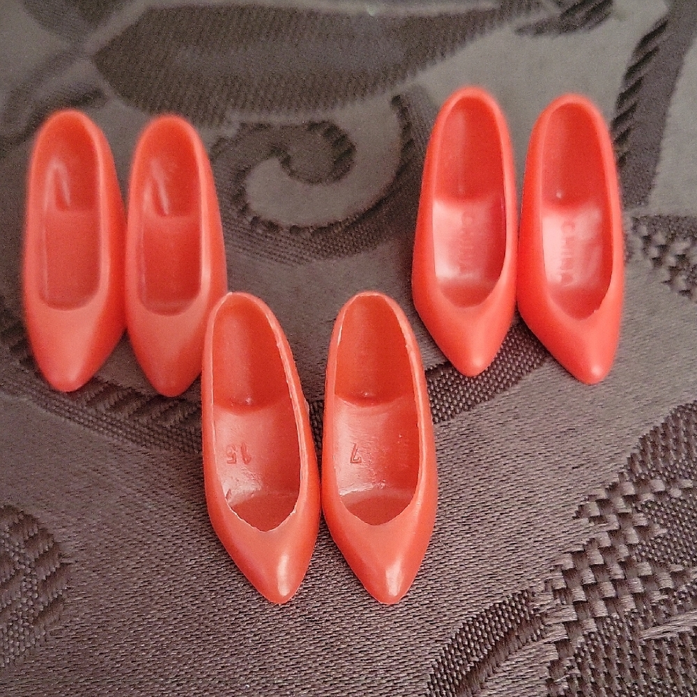 Red Barbie Heels